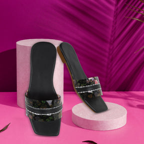 Memzee Premium PVC Sole Flip-Flop Slippers